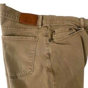 Mott & Bow Men's Slim Fit Tan Jeans